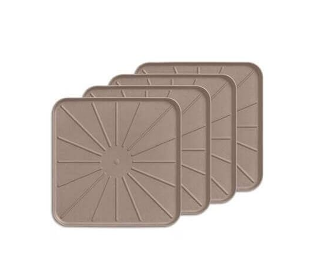 WeatherTech 8A12SQCSTTN: 12" x 12" Square Home Surface Protectors -Tan (4 pack)