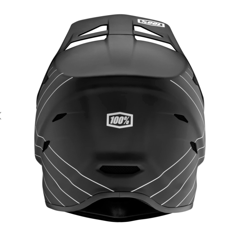 100% 80011-001-13: Status Bike Helmet -XLarge, Black