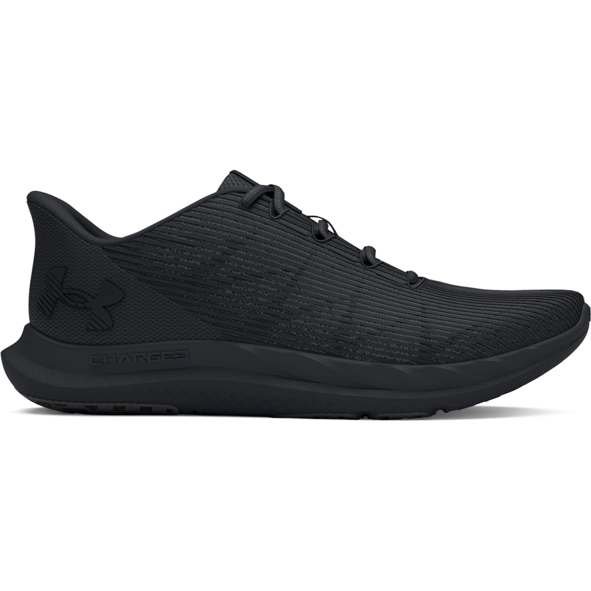 Under Armour 3026999-003-8.5: Men's UA Charged Speed Swift Running Shoes -SIZE: 8.5, Black/White