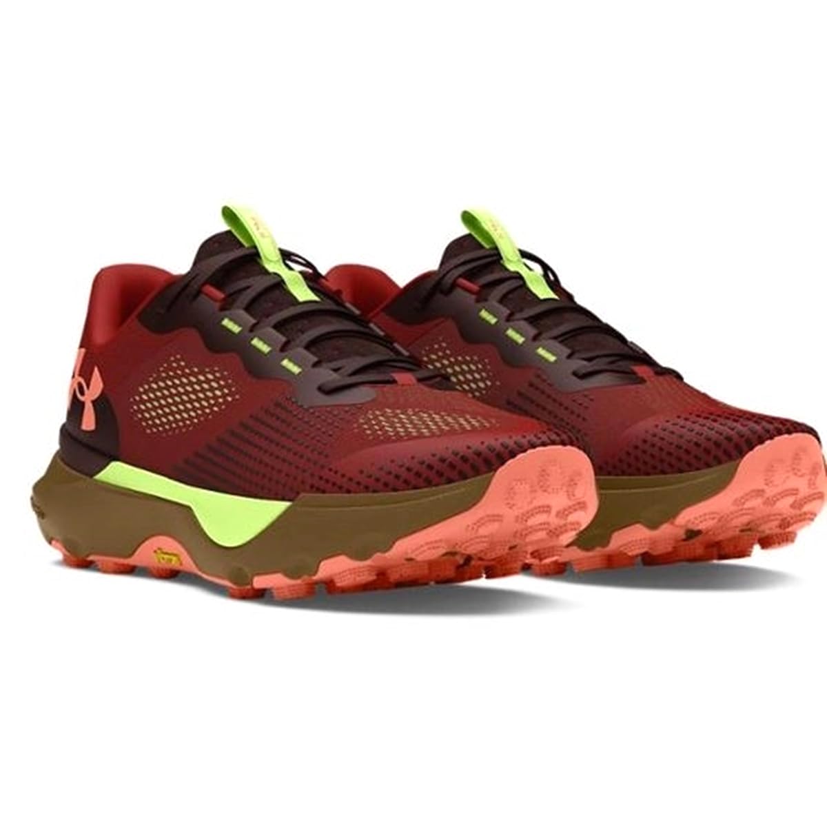 Under Armour 3027202-800-12/13.5 UA U Infinite Pro Trail Earthen Orange 12/13.5