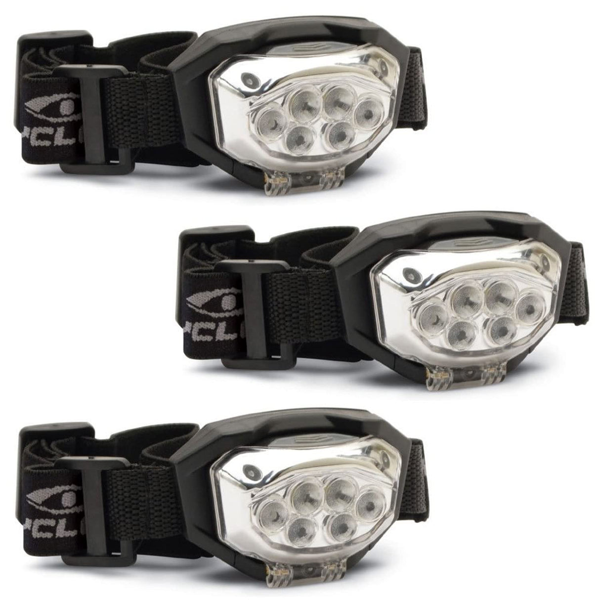 Cyclops 300 Lumen Headlamp - 3 Pack
