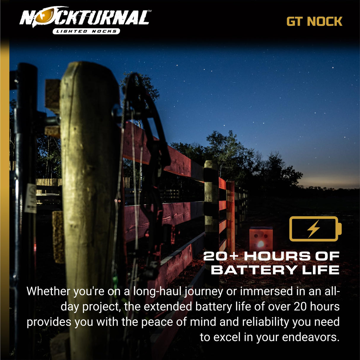 Nockturnal NT-105 GT Green 3-pack