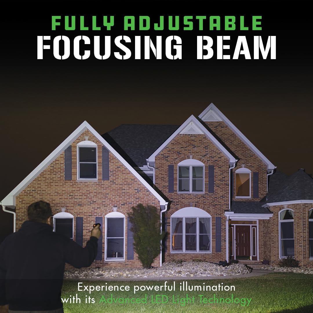 LitezAll 22668 1000 Lumen Rechargeable Tactical Flashlight