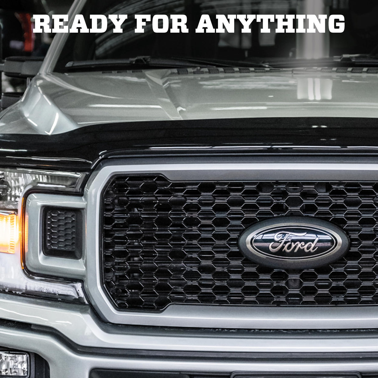 Husky Liners Hood Protector | Fits 2008-2010 Chrysler Town & Country, High Profile/Bug Shield - 1 pc., Smoke | 2815039