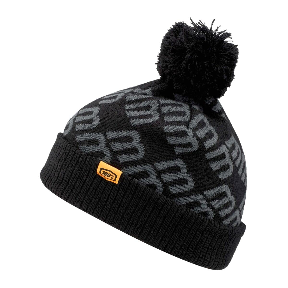 100 Percent - 100% Bb33 Cuff Beanie Blkchar (BB-20124-376-01)