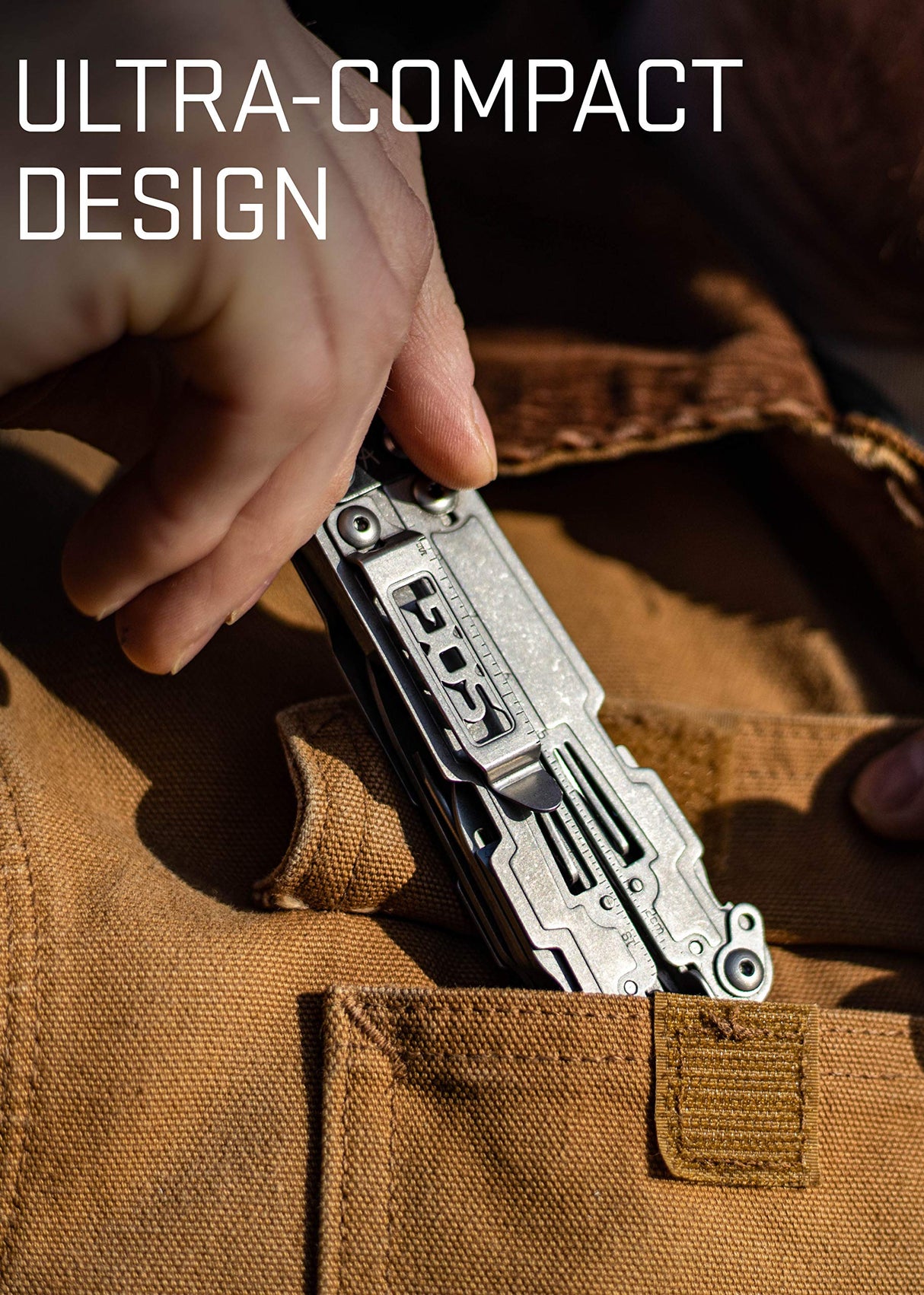 SOG SOG-PA1001-CP PowerAccess Lightweight EDC Multi-Utility Tool Pliers with 18 Tools & 2.4" Folding Knife -One-Handed Open