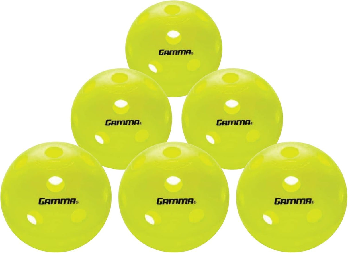 Gamma CGIP610 Photon Indoor Pickleball 6Pk
