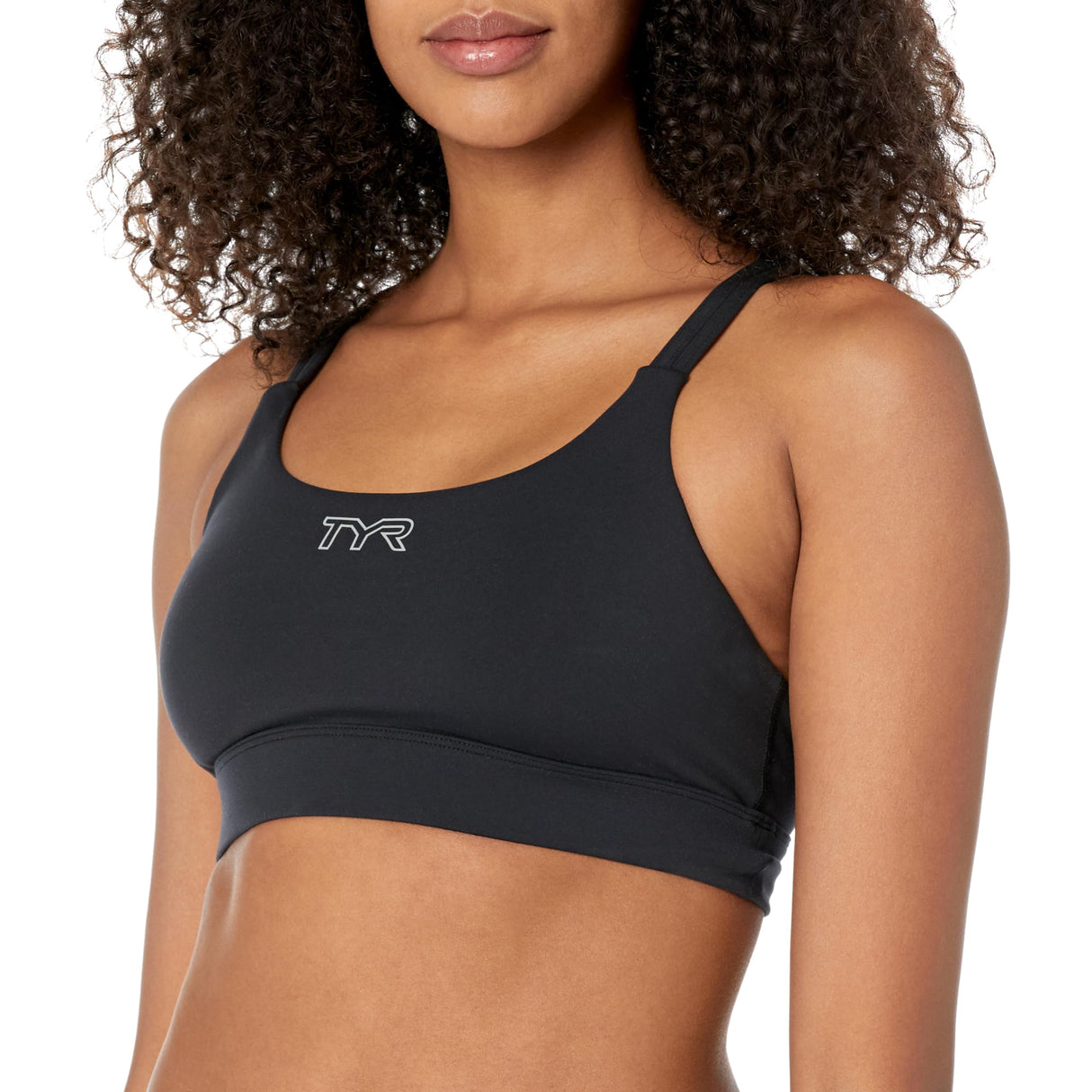 TYR T390441XS Joule Elite Women's Dual Strap Sports Bra -SIZE: XSmall, Black