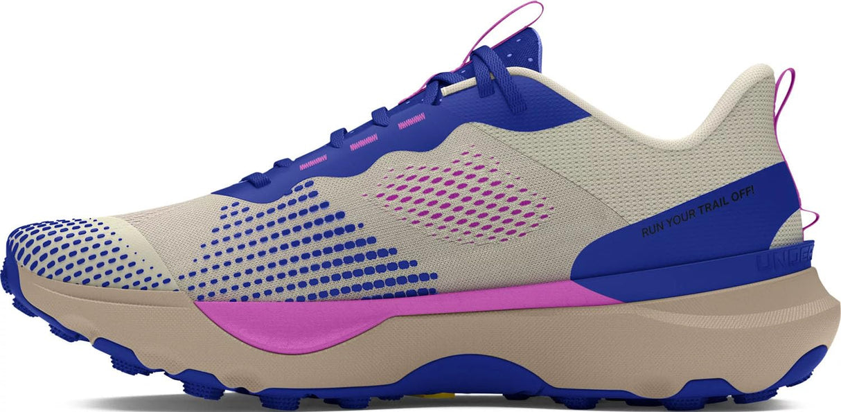 Under Armour 3027202-100-4.5/6: UA Infinite Pro Trail -SIZE: 4.5 Men's / 6 Women's, Summit White