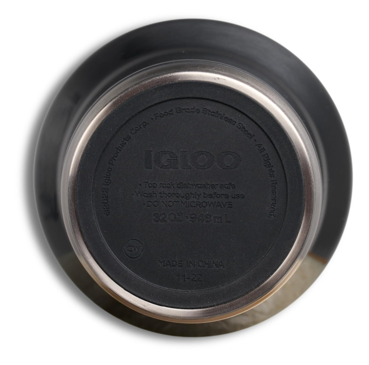 Igloo 00071078 32 Oz Stainless Steel Tumbler (Carbonite.Sstl )