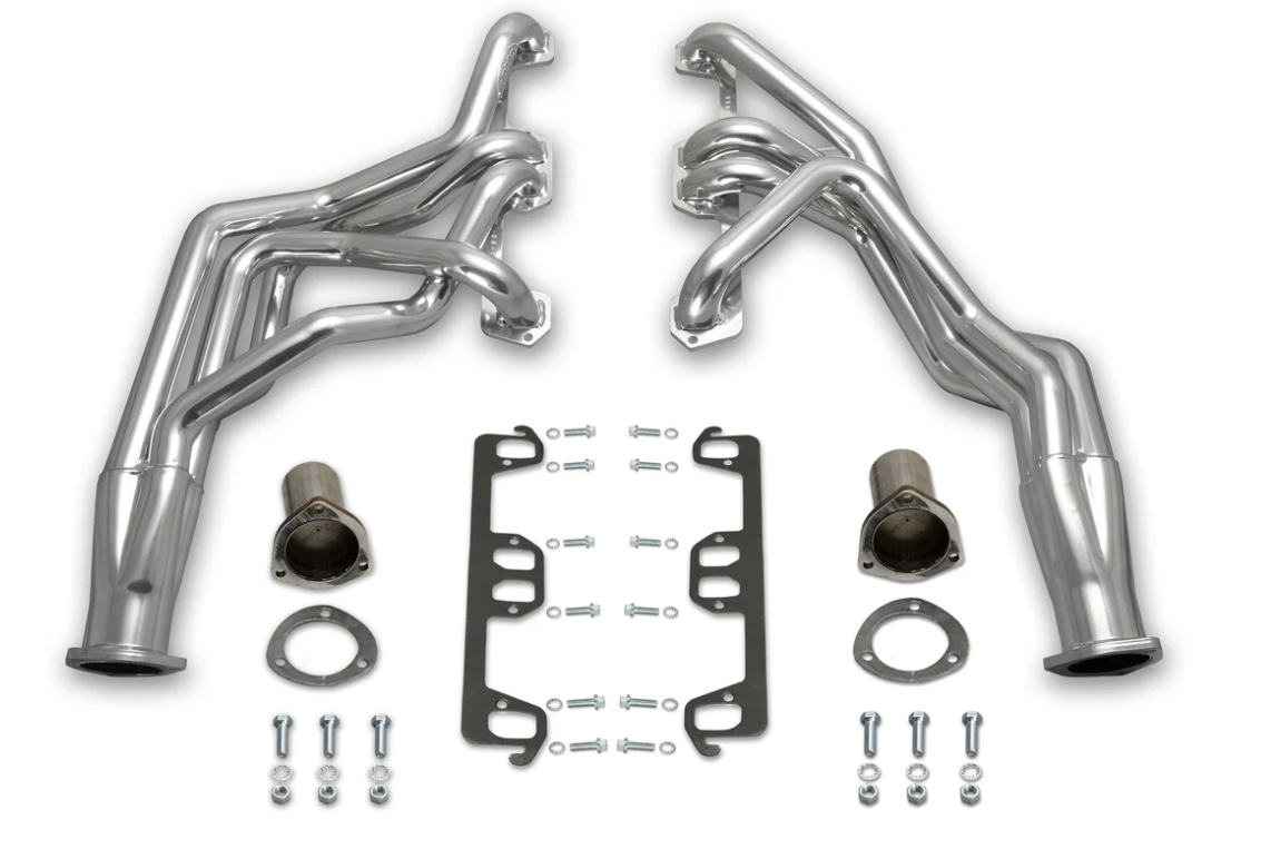 Doug's Headers D455: 1-5/8" Long Tube Exhaust Header w/Metallic Ceramic Coating (FITS: 67-74 Mopar A Body Small Block)