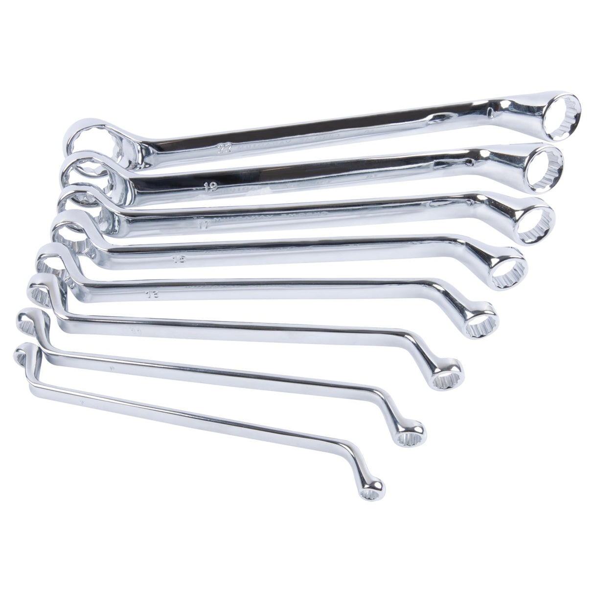 Performance Tool - 8Pc Offset Met Box Wrench Set (W1086)