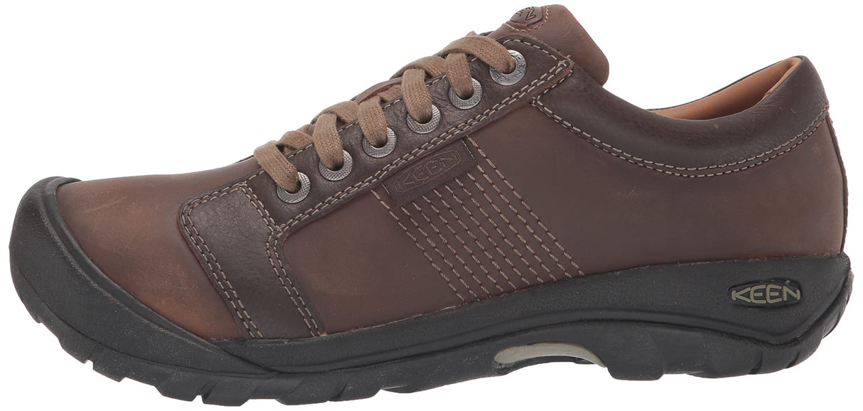 KEEN Footwear 10077228 Men's Austin Shoes -SIZE: 8, Chocolate Brown