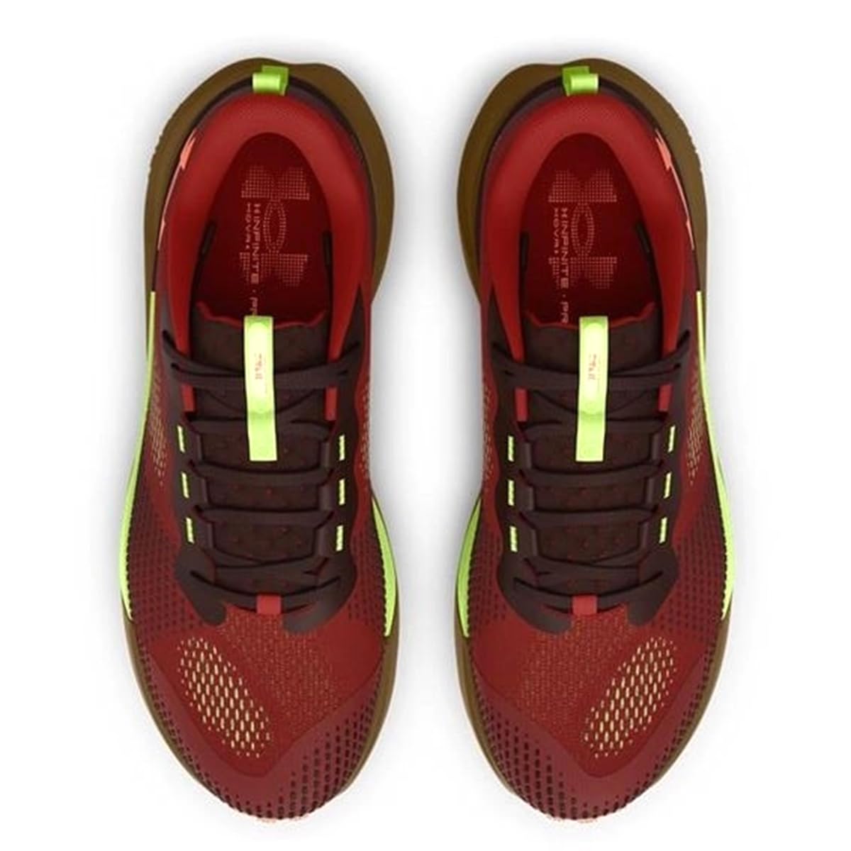 Under Armour 3027202-800-12/13.5 UA U Infinite Pro Trail Earthen Orange 12/13.5