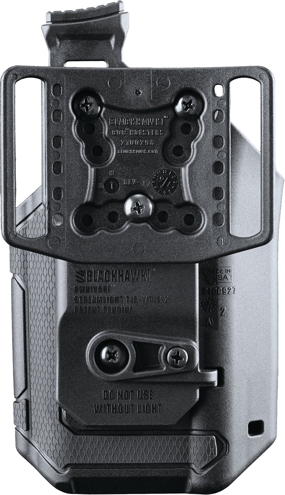 BlackHawk! 419002BBR Omnivore MultiFit Holster (Right Hand) -Black