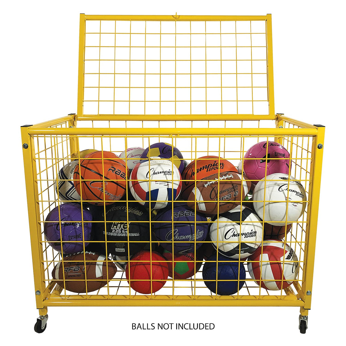 Champion Sports LRCL: Full Size Lockable Ball Locker