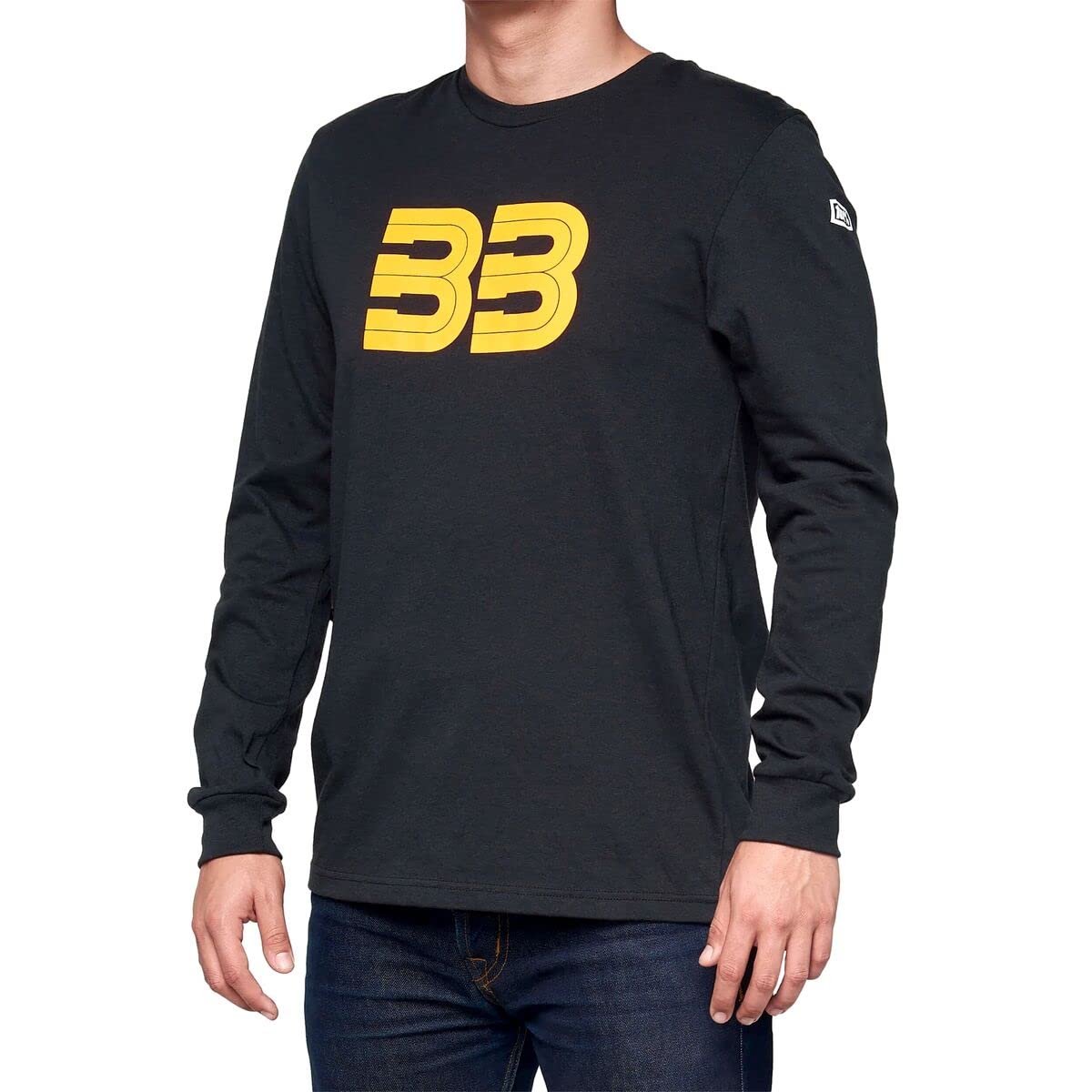 100 Percent - 100% Bb33 L/S Tee Blk 2Xl (BB-33008-001-14)