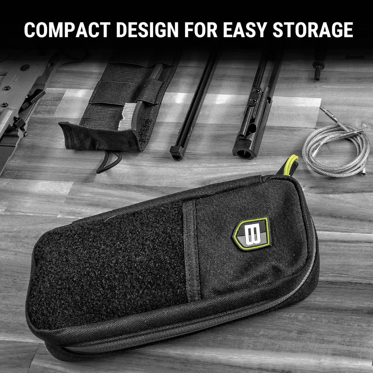 Allen Company BT-MPK-12 Badge Series 12Guage Rod & Pull-Through Cleaning Kit w/Molle Pouch