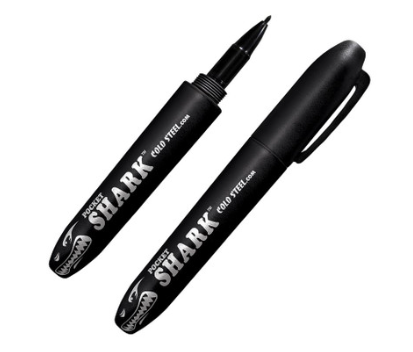 Cold Steel 91SPB Pocket Shark Pen -Black/Black