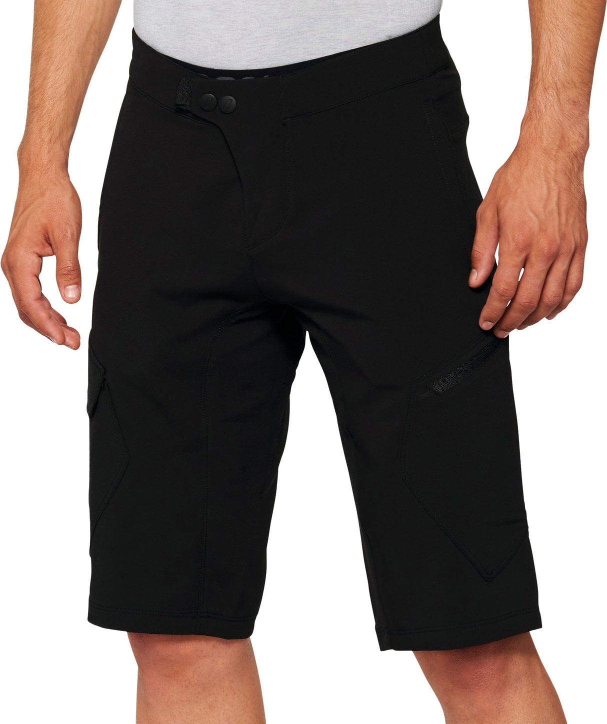 100 Percent - 100% Ridcmp Shorts W/ Liner Blk 28 (40030-00000)