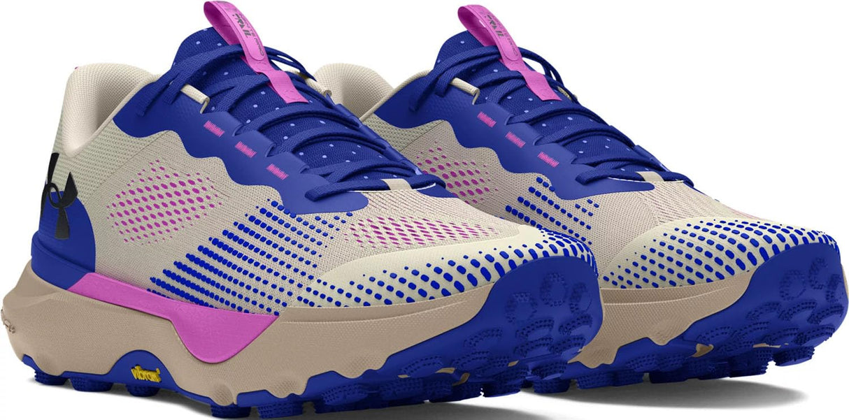 Under Armour 3027202-100-4.5/6: UA Infinite Pro Trail -SIZE: 4.5 Men's / 6 Women's, Summit White