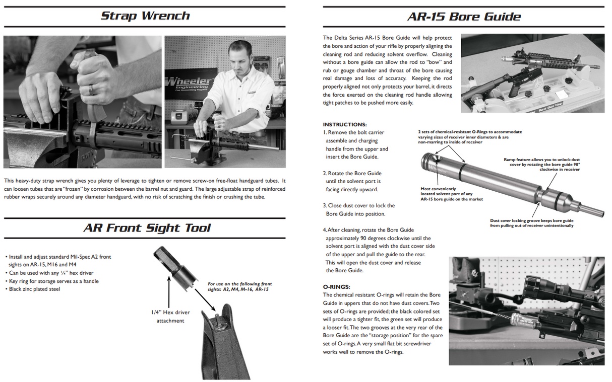 Wheeler 156555 Delta Series Armorer's Professional Kit