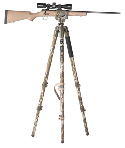BOG 1164398 Camo DeathGrip Tripod - Mossy Oak Bottomland