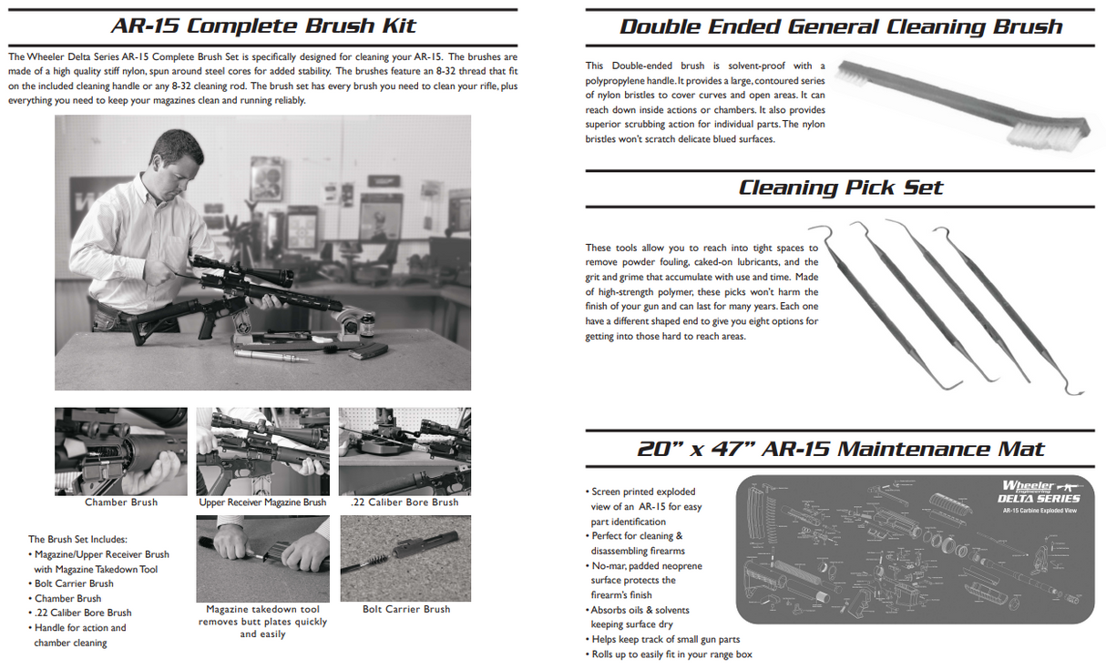 Wheeler 156555 Delta Series Armorer's Professional Kit