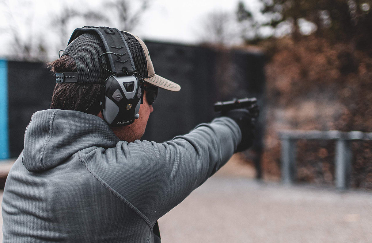 Caldwell 1099602 E-MAX Pro-Series New Generation Earmuff -Gray 23NRR New 2020