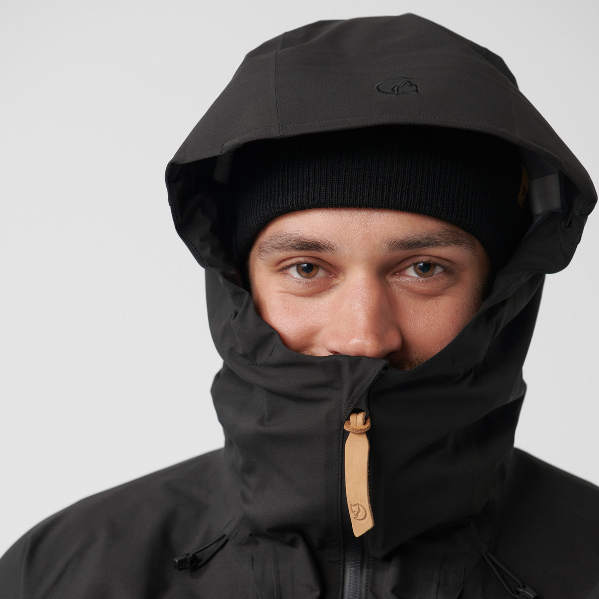 Fjallraven F82411555M Men's Keb Eco-Shell Jacket -SIZE: Medium, Dark Navy Blue