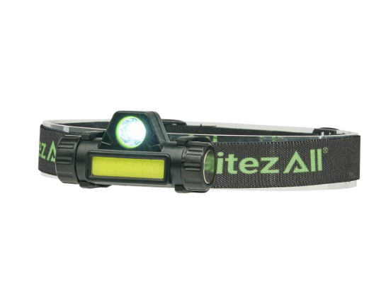 LitezAll 24655: Rechargeable Dual Mode Headlamp