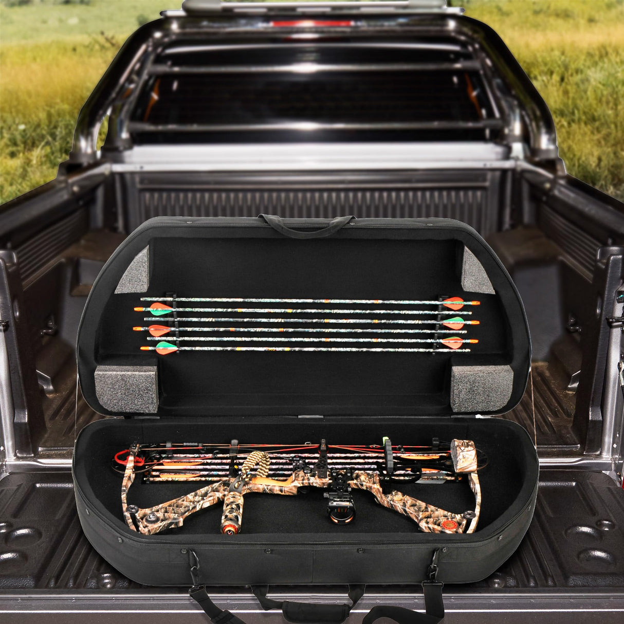 SKB 2SKB-SC4120 Hybrid Bow Case - Large, Black