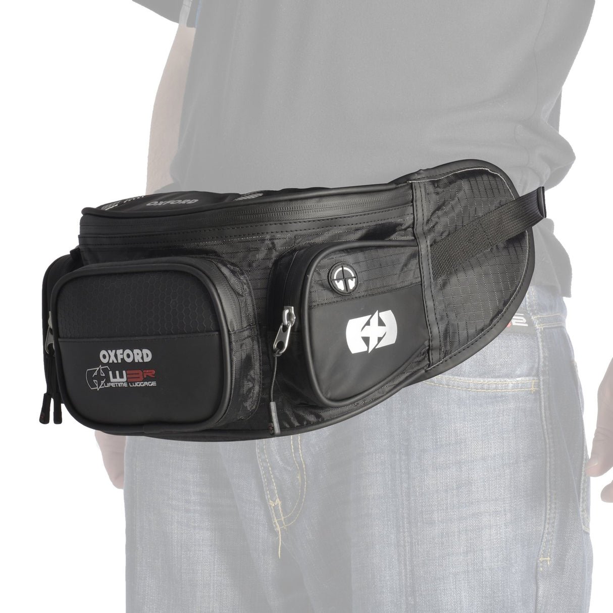 Oxford - XW3R Waist Bag 5.9 in (H) x 6.3 in (W) x 10.23 in (L), Adjustable Waist up to 56"