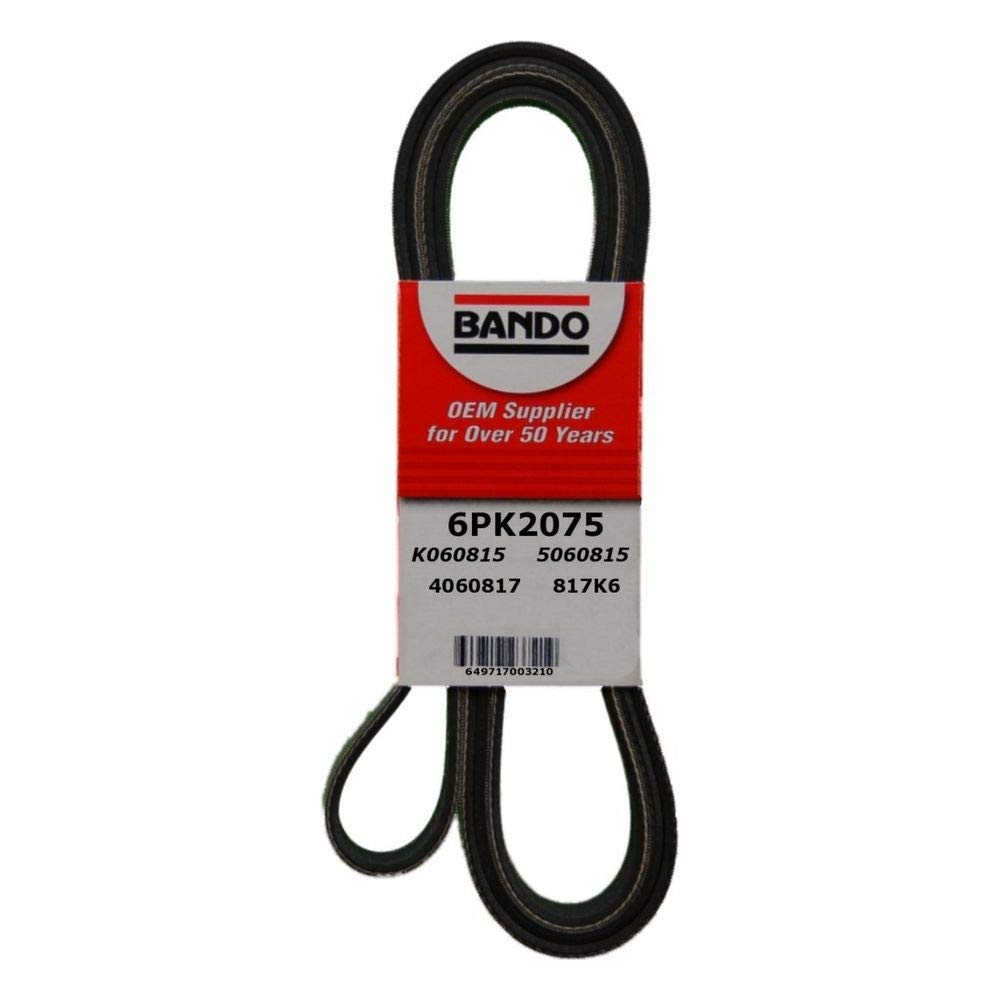 Bando 6PK2075 Serpentine Belt (FITS: VARIOUS MODELS)