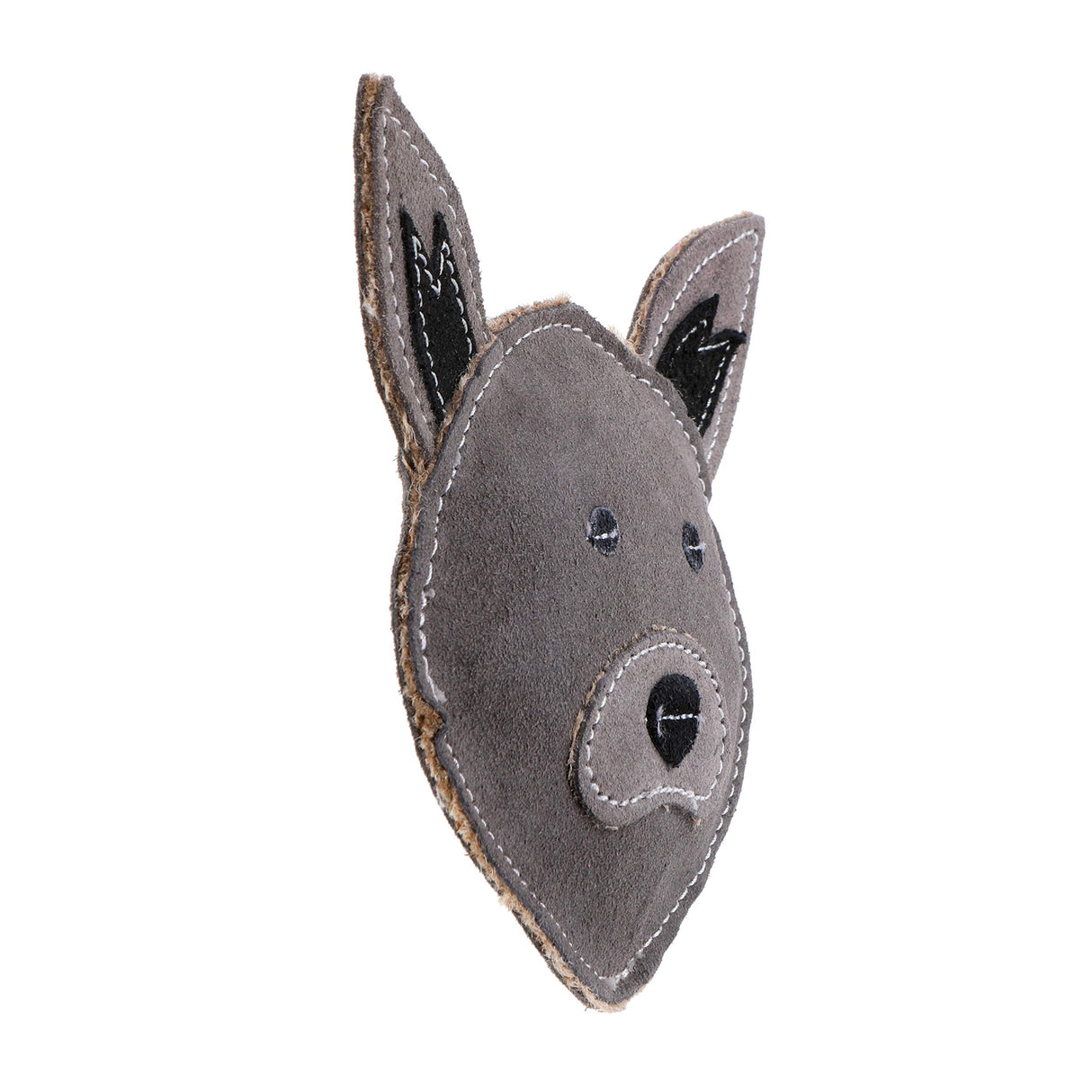 Country Tails -Suede Dog Face Premium Dog Toys