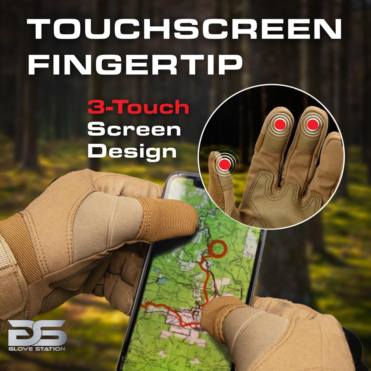 Glove Station GS-258-TN-S The Combat