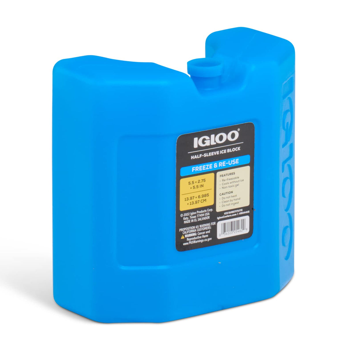Igloo 00025462 Maxcold Ice Block 1/2 Sleeve BLUE