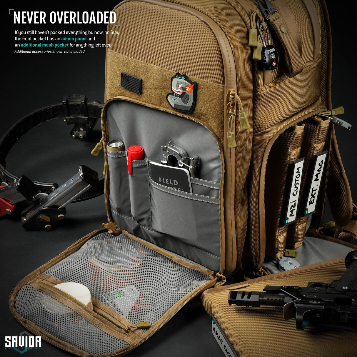 Savior Equipment PRO-SEMA Competition Backpack - Tan