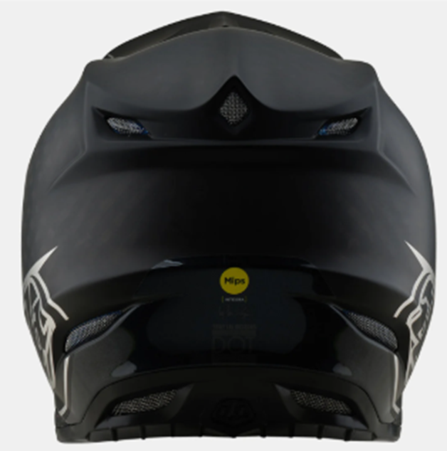 Troy Lee Designs 1714772006 SE5 Carbon Motorcycle Helmet, Mono Black -2XLarge