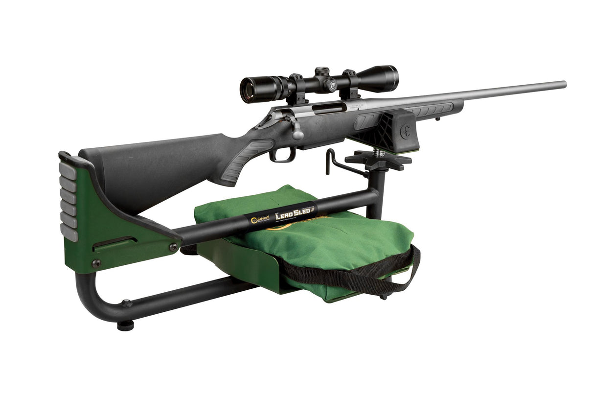 Caldwell 820310 Lead Sled 3 Adjustable Ambidextrous Recoil Reducing Rifle Shooting Rest for Outdoor Range