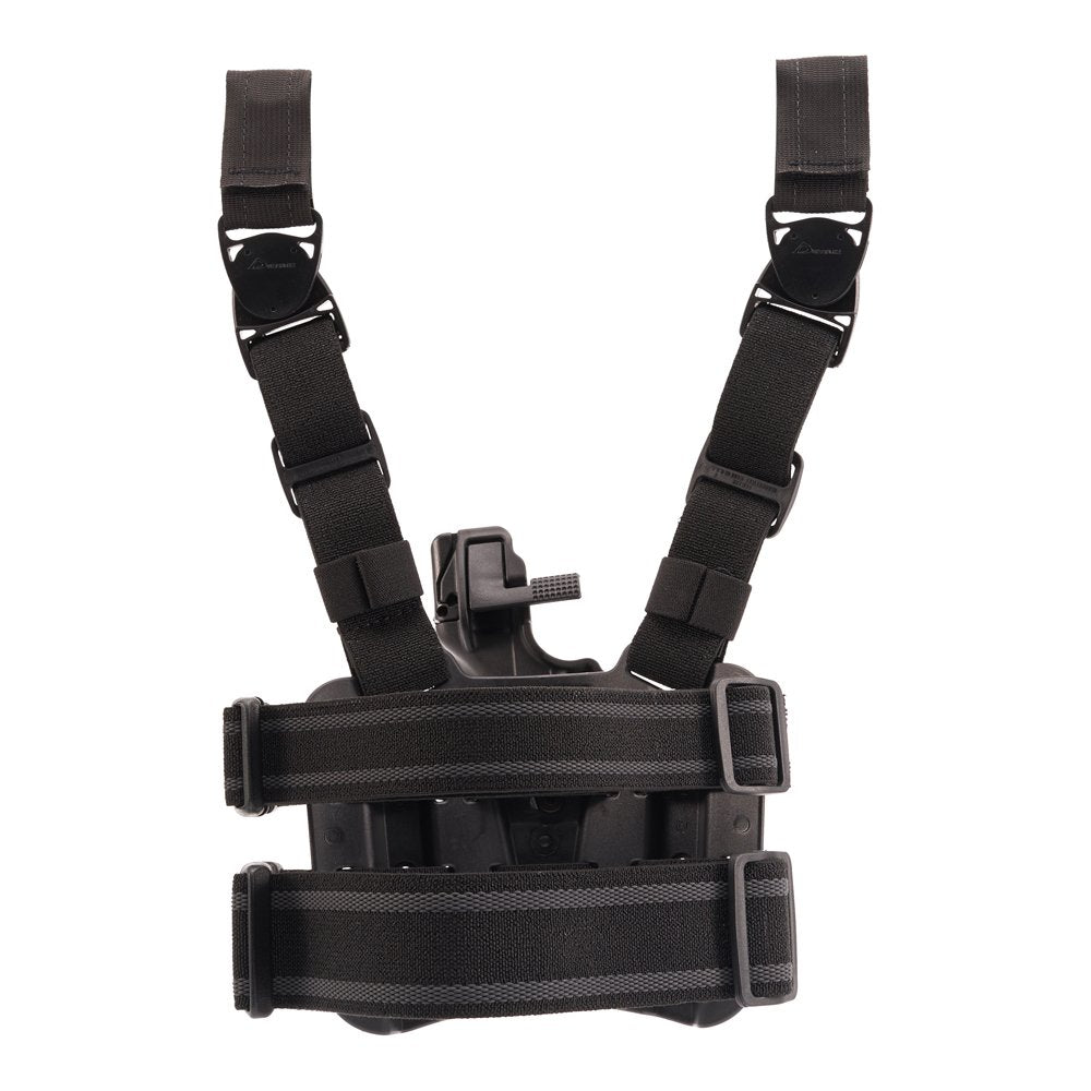 Blackhawk 430606BK-R SERPA L3 Tactical Gun Holster (Left Hand) -Black