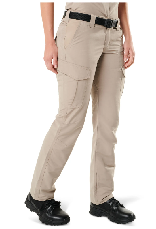 5.11 Tactical 64419-05512-L Women's Fast-TAC Cargo Tactical Pants -SIZE: 12 Long, Khaki
