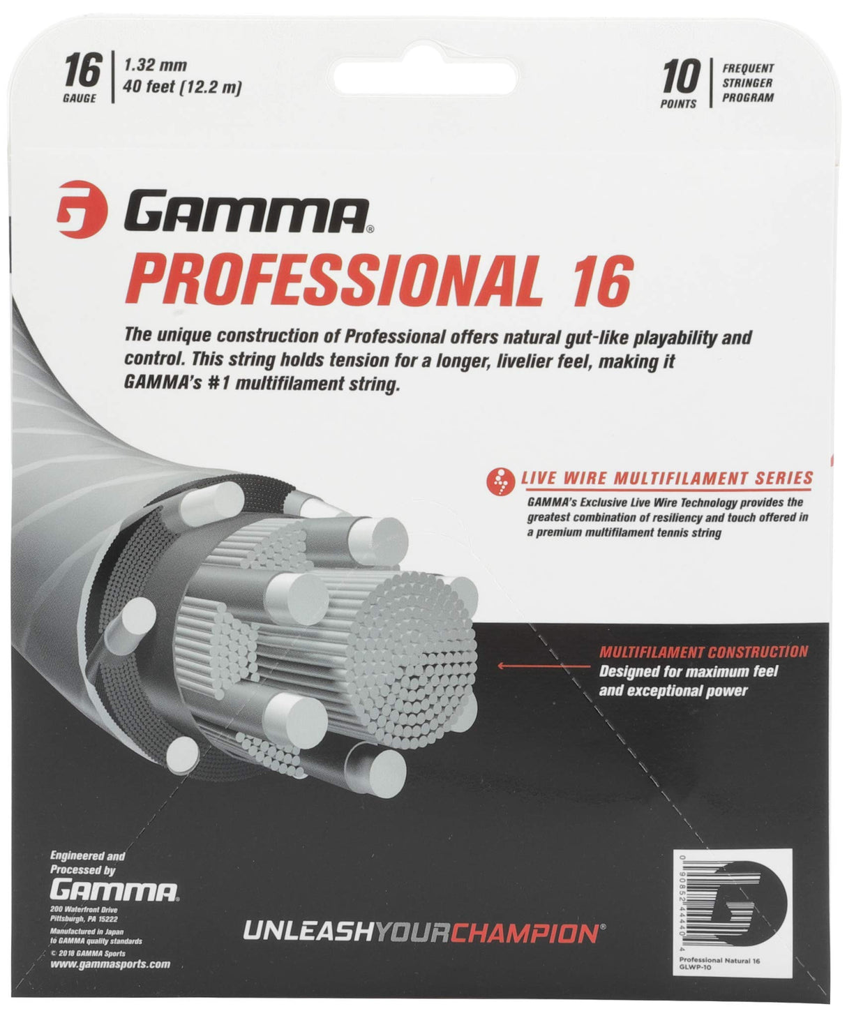 Gamma GLWP10 Live Wireprofessional 16