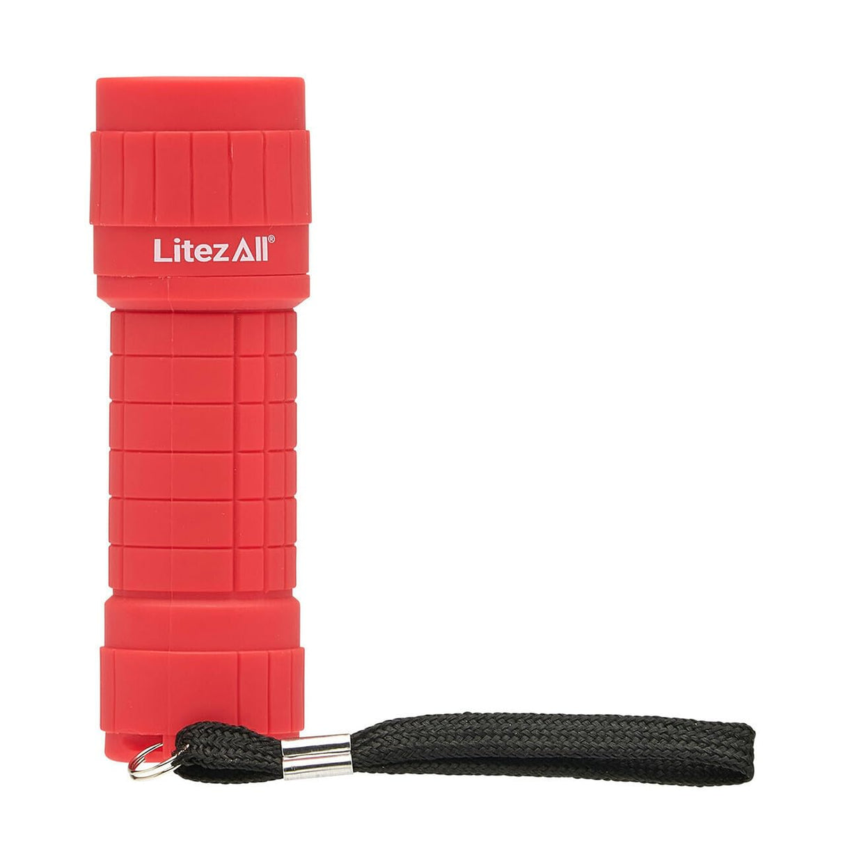 LitezAll 21333 100 Lumen All Weather Rubber Coated Pocket Flashlight -Various Colors