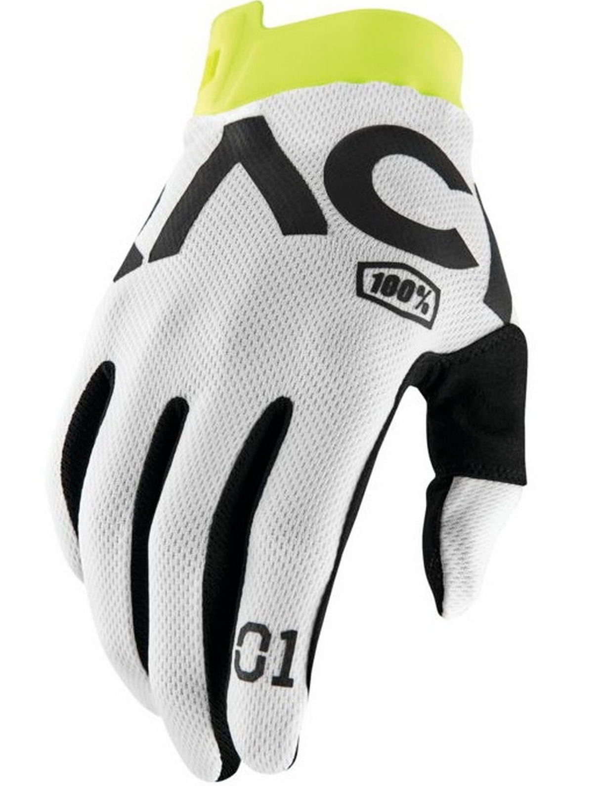 100 Percent - 100% Racr Itrack Wht Sm (10015-010-10)