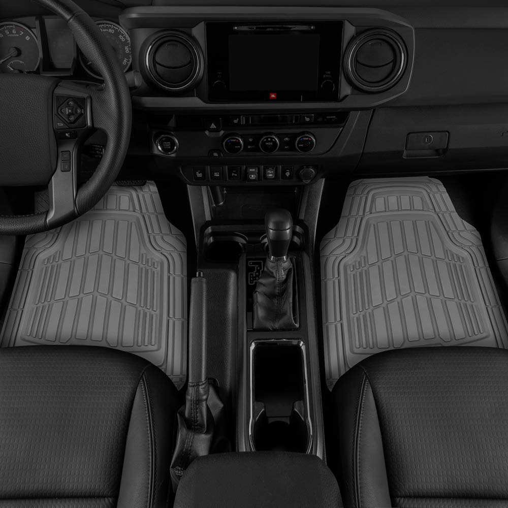 BDK Auto CAMT-1004-GR: Cat Short Trim Mats 4pack -Gray