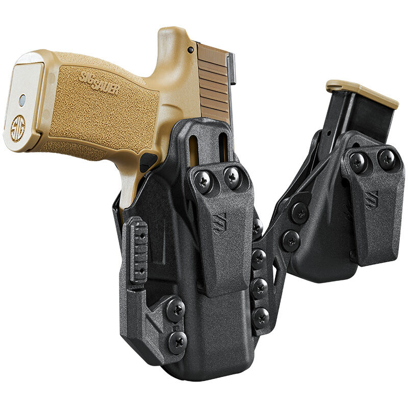 Blackhawk 416100BK Stache IWB Premium Holster (Ambidextrous) -Black (FITS: Glock)