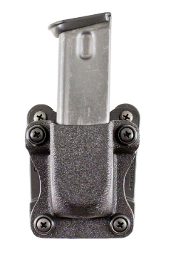 DeSantis A86KJYYZ0 Quantico Single Magazine Pouch (Ambidextrous) -Black (FITS: Glock 43 Magazine)