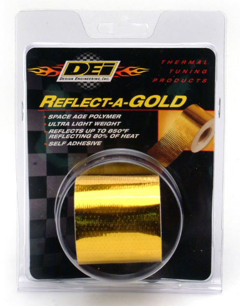 Design Engineering 010397 2" x 30ft roll Reflect-A-GOLD Heat Reflective Tape