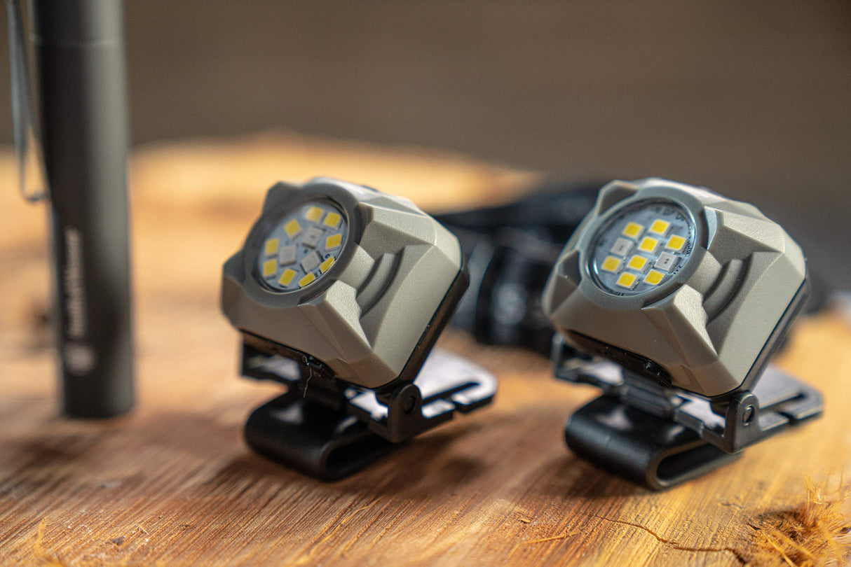 Smith & Wesson 1117281 Night Guard Dual Beam Headlamp (Battery Powdered)